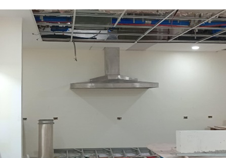 Refursement of Hood Fume and Cleaning of Airduct Ventilation System