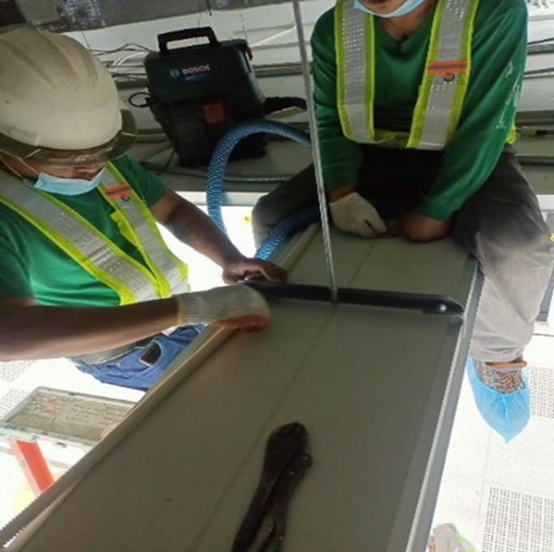 FFU Support Hangers – Installation